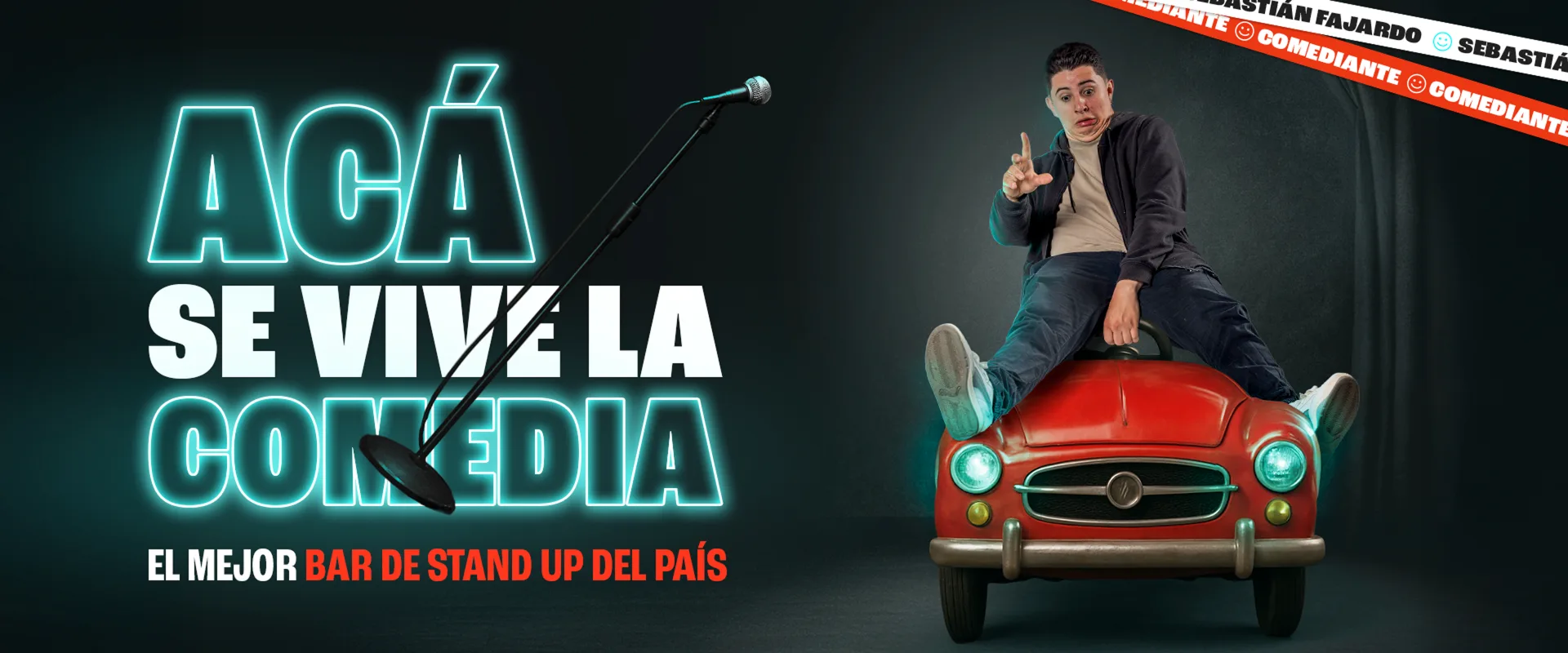 Acá se vive la comedia — el mejor bar de stand up del país