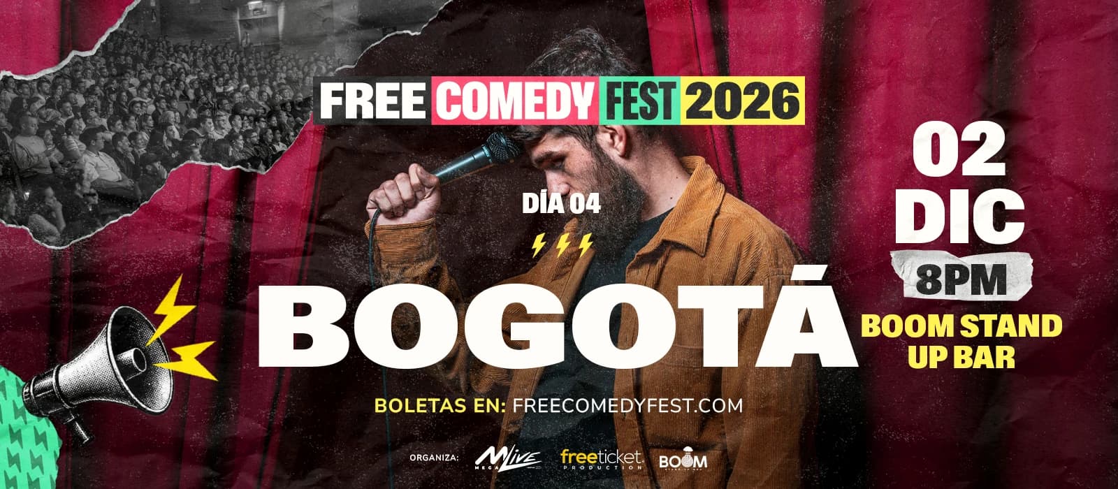 Free Comedy Fest - Día 4