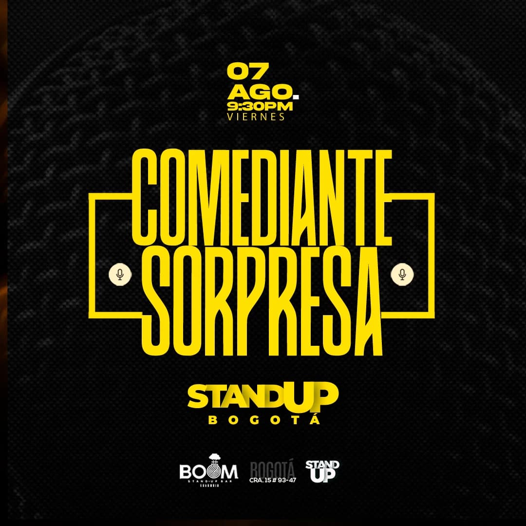 COMEDIANTE SORPRESA