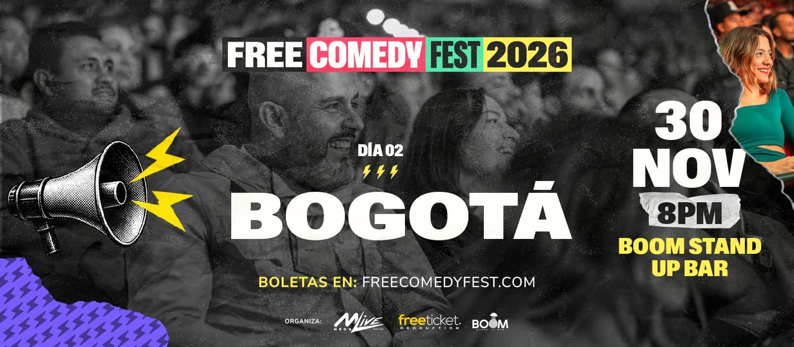Free Comedy Fest - Día 2