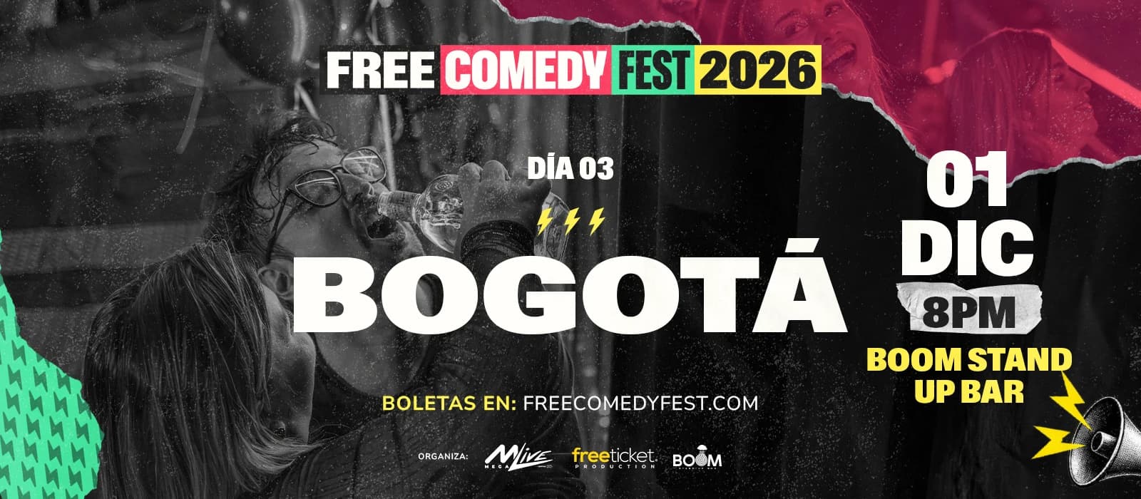 Free Comedy Fest - Día 3