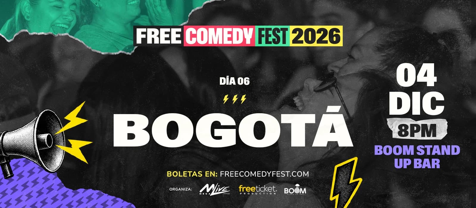 Free Comedy Fest - Día 6