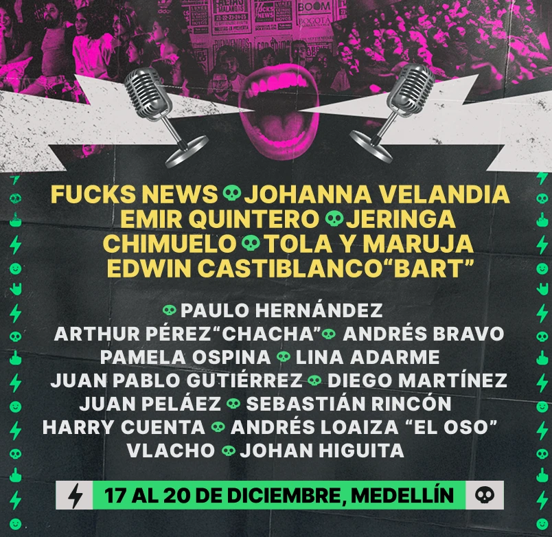 Cartel de Free Comedy Fest