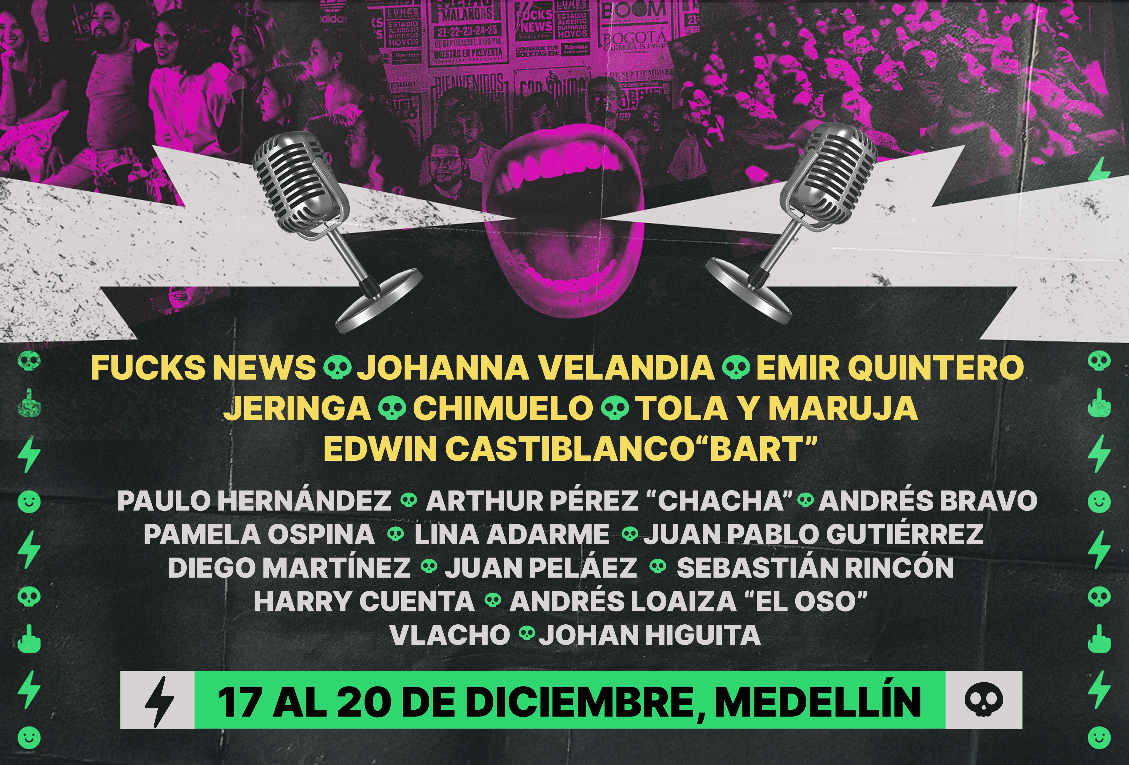 Cartel de Free Comedy Fest